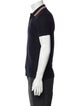 Burberry House Check Pattern V-Neck Polo Shirt
