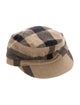 Burberry Pattern Print Newsboy Hat