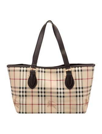 Burberry Haymarket Check Tote