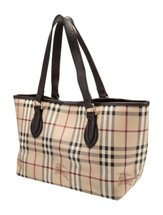 Burberry Haymarket Check Tote