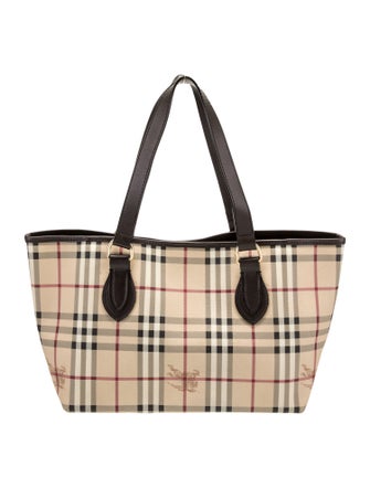 Burberry Haymarket Check Tote