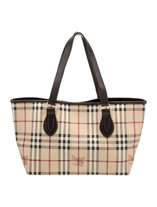 Burberry Haymarket Check Tote