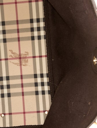 Burberry Haymarket Check Tote