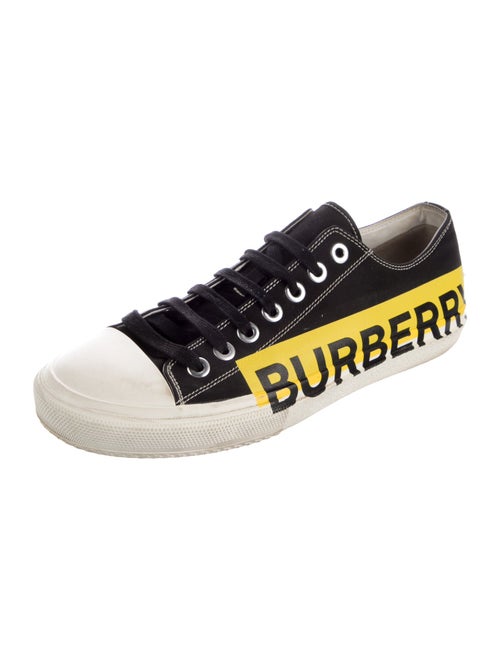 Burberry Canvas Printed Sneakers