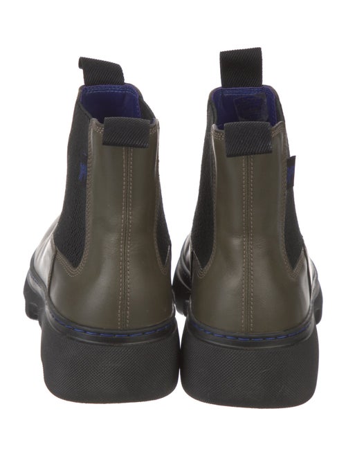 Burberry Leather Chelsea Boots