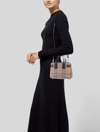 Burberry Canvas Baby Banner Tote