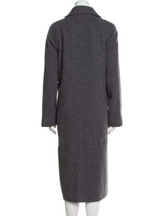 Burberry Virgin Wool Printed Overcoat