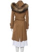 Burberry Wool Fur Coat