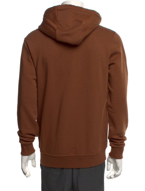 Burberry Patterned Crew Neck Hoodie