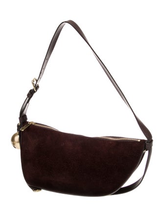 Burberry Suede Shield Sling Small