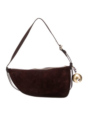 Burberry Suede Shield Sling Small
