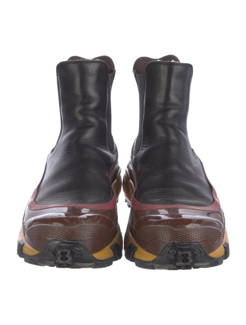 Burberry Leather Chelsea Boots