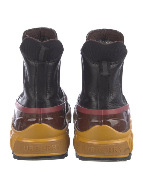 Burberry Leather Chelsea Boots