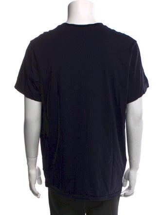 Burberry V-Neck Short Sleeve T-Shirt