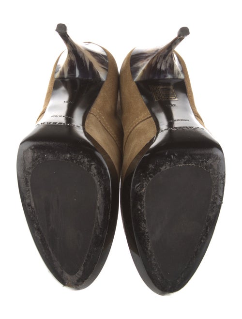 Burberry Suede Lace-Up Boots