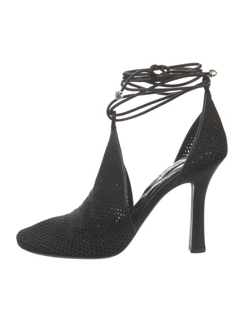 Burberry Mesh T-Strap Pumps