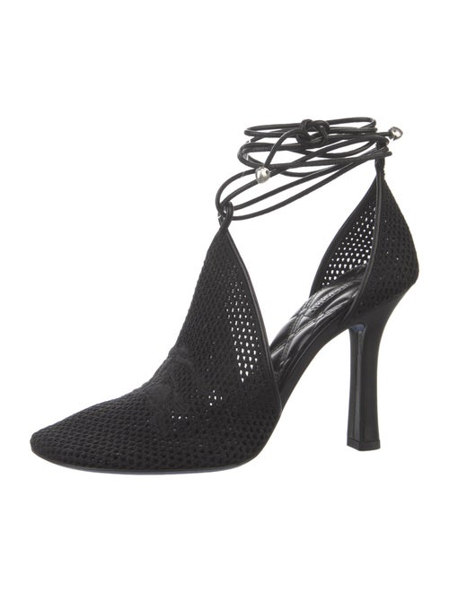 Burberry Mesh T-Strap Pumps