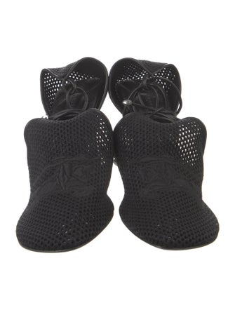 Burberry Mesh T-Strap Pumps