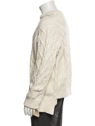 Burberry Crew Neck Long Sleeve Pullover