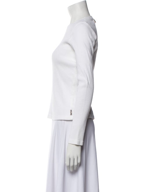 Burberry Crew Neck Long Sleeve Top