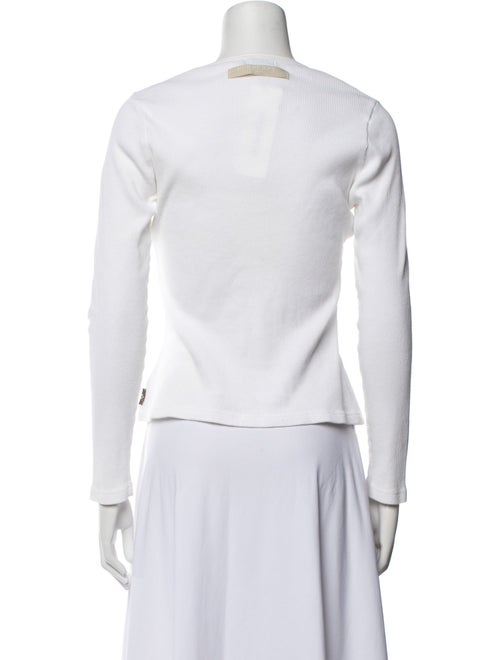 Burberry Crew Neck Long Sleeve Top