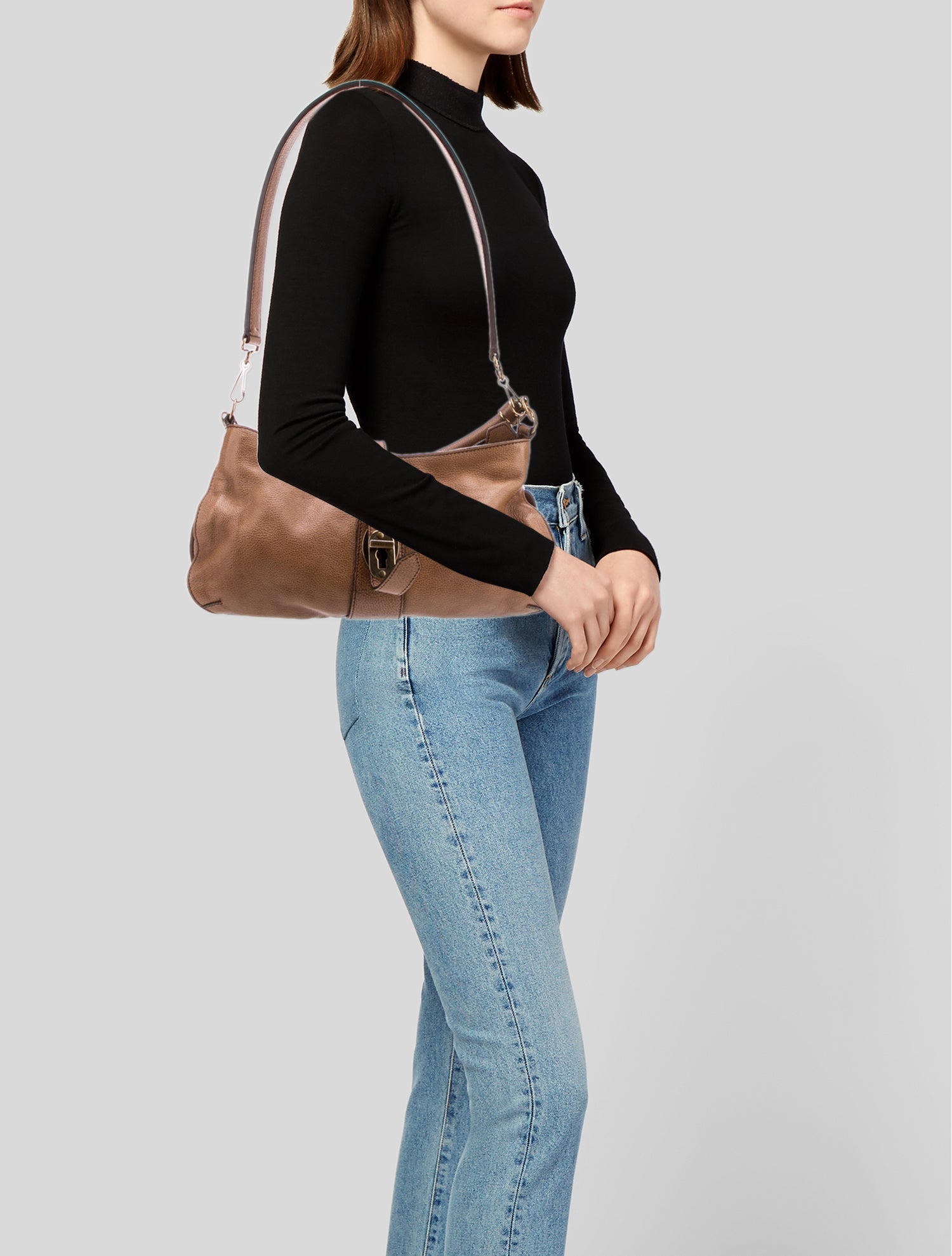 Burberry House Check Top Handle Bag