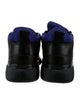 Burberry Leather Colorblock Pattern Chunky Sneakers