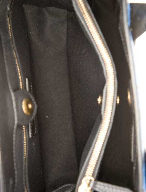 Burberry Leather Banner Tote