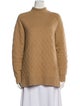 Burberry Wool Mock Neck Sweater