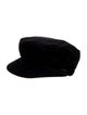 Burberry Velvet Newsboy Cap
