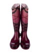 Burberry Rubber Printed Rain Boots