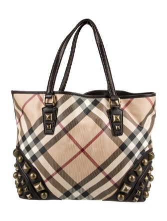 Burberry Super Nova Check Tote