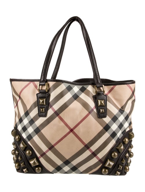 Burberry Super Nova Check Tote