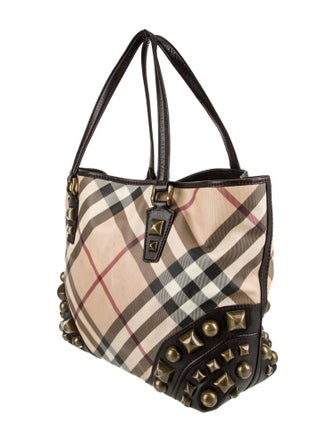 Burberry Super Nova Check Tote