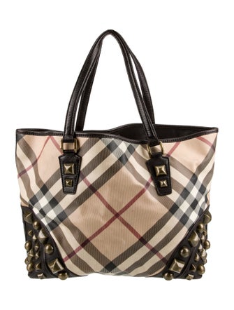 Burberry Super Nova Check Tote