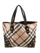 Burberry Super Nova Check Tote