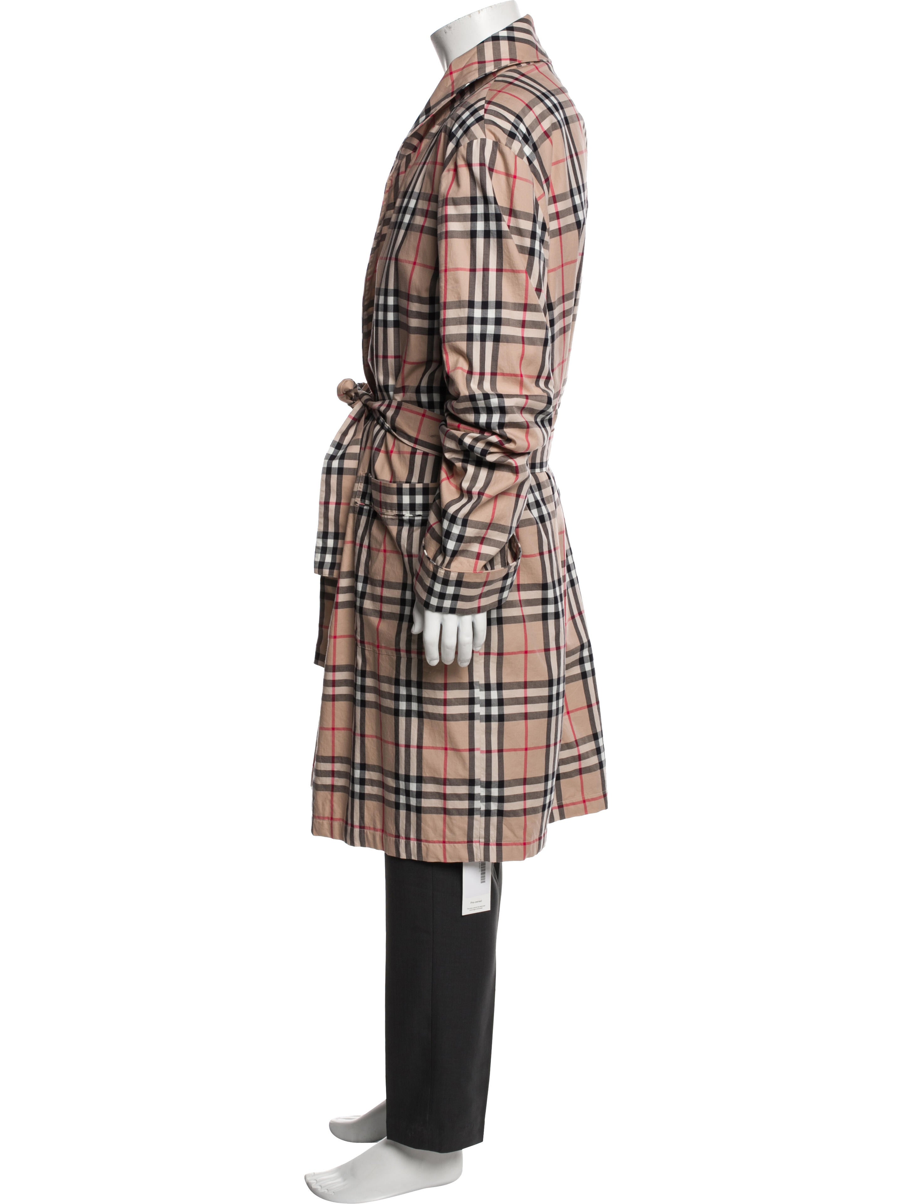Burberry Nova Check Pattern Robe