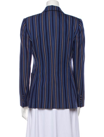 Burberry Wool Striped Blazer