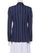 Burberry Wool Striped Blazer