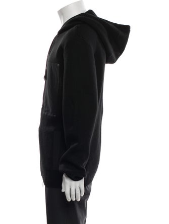 Burberry House Check Pattern Wool Bomber Jacket