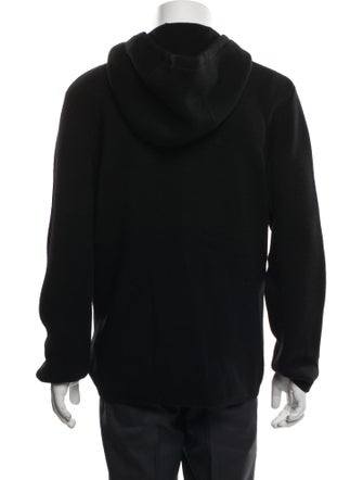 Burberry House Check Pattern Wool Bomber Jacket