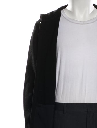 Burberry House Check Pattern Wool Bomber Jacket