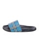 Burberry Nova Check Pattern Rubber Slides