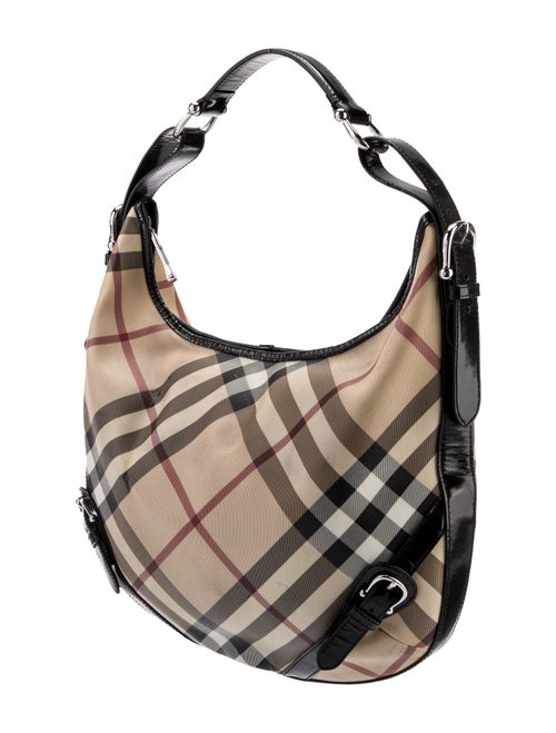 Burberry Super Nova Check Shoulder Bag