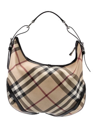 Burberry Super Nova Check Shoulder Bag