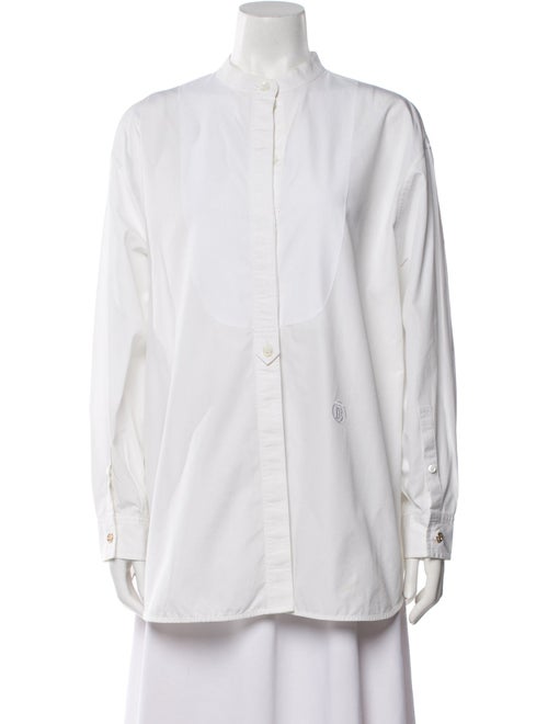 Burberry Mock Neck Long Sleeve Tunic