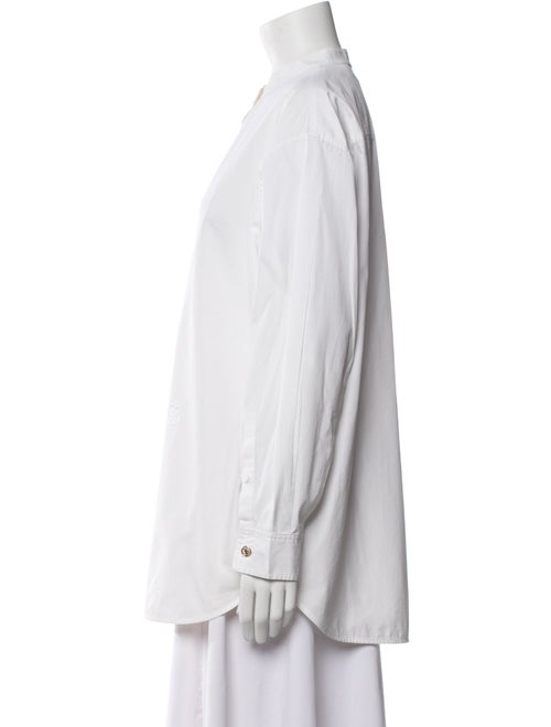 Burberry Mock Neck Long Sleeve Tunic