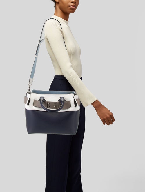 Burberry Leather Belt Tote