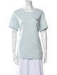 Burberry Scoop Neck Short Sleeve T-Shirt