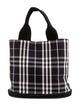 Burberry Smoked Check Bucket Bag